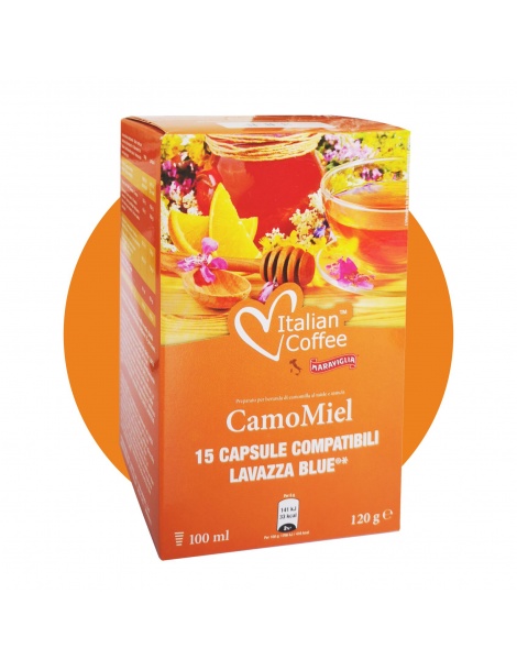 Capsule Compatibili Lavazza Blue, Camomilla, Box da 15