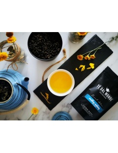 TEIERA IN GHISA AZZURRA CONFILTRO