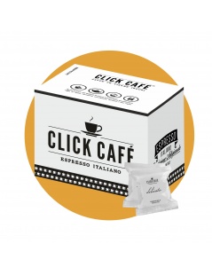 100 CAPSULE CLICK CAFE' COMPATIBILI BIALETTI DELICATO