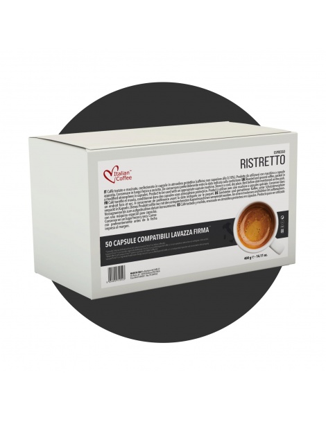 50 CAPSULE COMPATIBILI LAVAZZA FIRMA GUSTO RISTRETTO