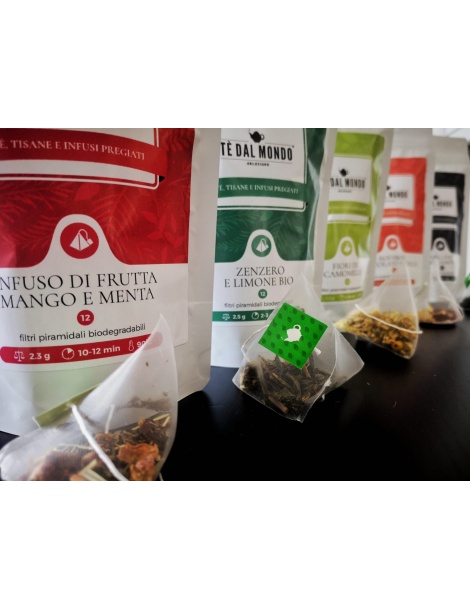Tè Verde Zenzero e Limone Bio