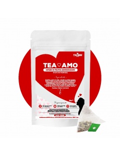 Tè Nero, Mandorle e Arancia, Love Edition da 12 Filtri Piramidali