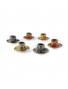 Tazzine in maiolica da caffè