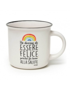 Tazza da cappuccino, felicità