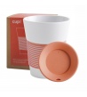 TAZZA KAHLA ARANCIO IN PORCELLANA + COPERCHIO 0.35L