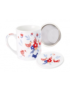 Tisaniera con Filtro e Coperchio da 250 ml, Picchio