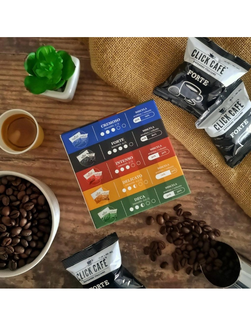 kit 5 Capsule per PULIZIA macchina caffè sistema LAVAZZA A MODO MIO