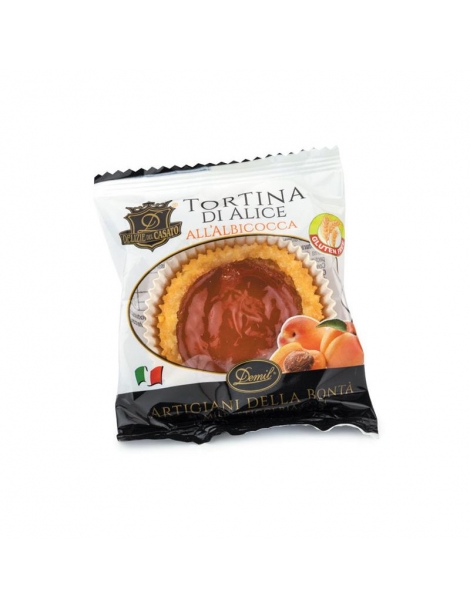 Tortina di alice al gusto albicocca, senza glutine