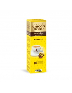 Capsule tradition 100% arabica, chicco d'oro