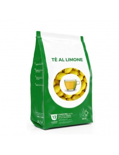 Capsule Compatibili Lavazza Firma, Tè al Limone, Sacchetto da 12
