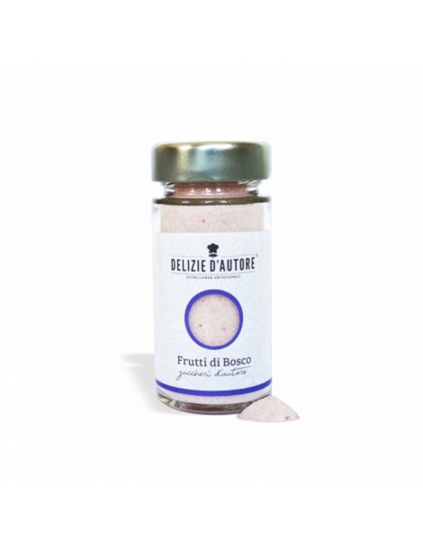 Zucchero aromatizzato ai frutti di bosco