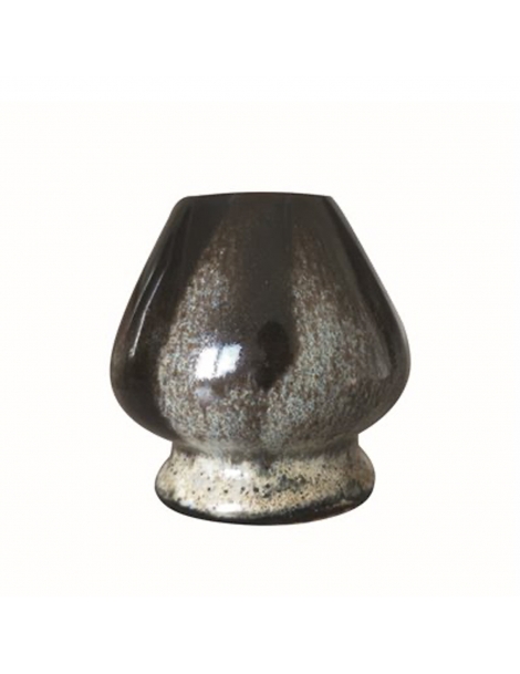 Porta frustino da tè Matcha in porcellana