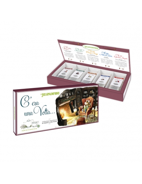 C'era Una Volta Scatola Regalo Collezione Assortita Infusi e Tisane 25  filtri