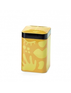 Barattolo da tè giallo