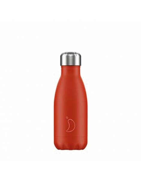 Chilly’s Bottle - Colore rosso neon, da 260 ml