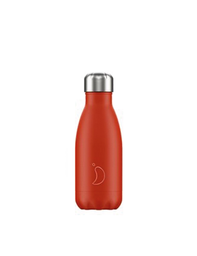 Chilly’s Bottle - Colore rosso neon, da 260 ml