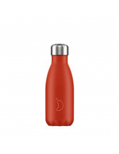 Chilly’s Bottle - Colore rosso neon, da 260 ml