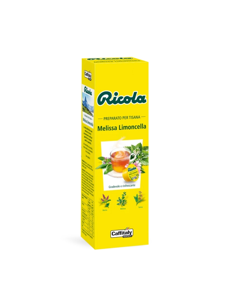 Capsule Ricola, melissa limoncella