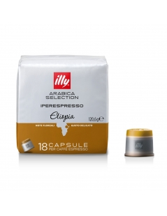 Capsule Illy Iperespresso, Arabica Etiopia, Box da 18