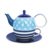 Tazza con teiera in ceramica
