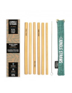 Cannucce in Bamboo riutilizzabili