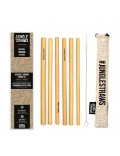Cannucce in Bamboo con kit