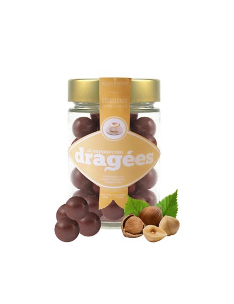 DRAGEES AL CROCCANTE E CIOCCOLATO AL CAPPUCCINO 200GR