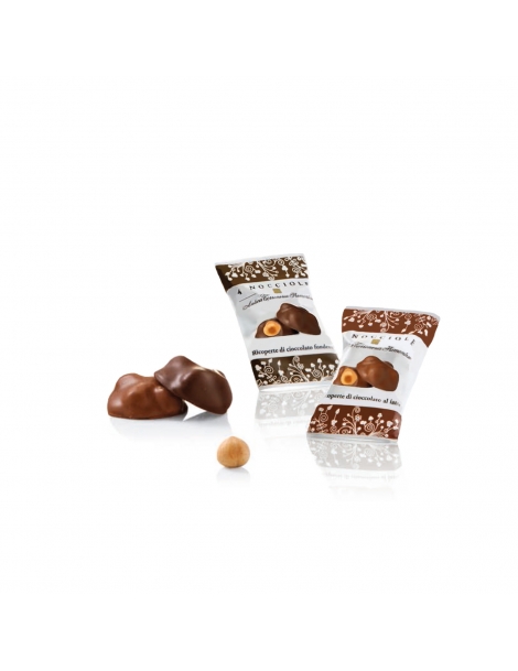 Nocciole Ricoperte di Cioccolato al latte e fondente