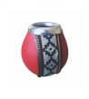 Calabash per Tè Mate da 8 cm, colore rosso