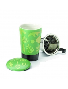 Tazza Infusiera Opera da 350 ml, Colore Verde