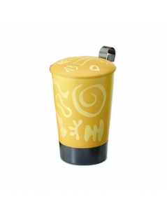 Tazza Infusiera Opera da 350 ml, Colore Giallo