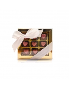 Praline con Cuore di Cioccolato Ruby