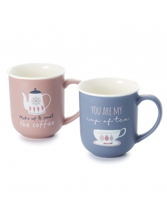 Tazze Mug Coffee & Tea 2 Fantasie assortite