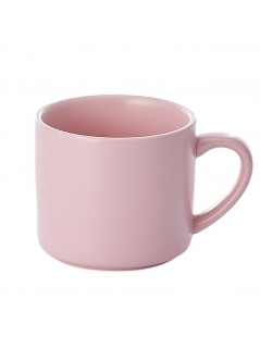 Tazza in Ceramica, colore rosa, capacità 300 ml