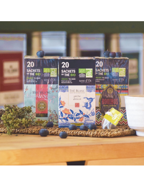 Tè Rooibos in Foglia alla Vaniglia Bio - Terre d'Oc
