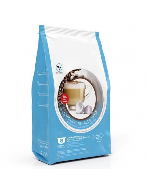 Capsule Compatibili Dolce Gusto Cappuccino Alla Soia in Sacchetto