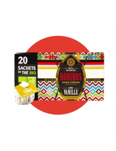 20 Filtri in garza Tè Rooibos in Foglia alla Vaniglia Bio - Terre d'Oc