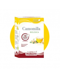 Cialde in Filtro Compostabile Camomilla Sandemetrio, Box da 18