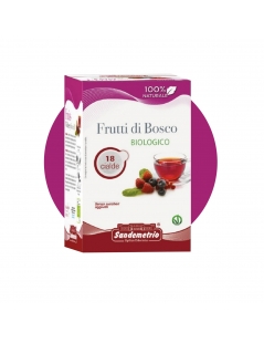 Cialde in Filtro Frutti di Bosco Bio Sandemetrio, Box da 18