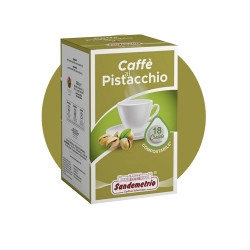 Cialde in Filtro Compostabile Caffè al Pistacchio Sandemetrio, Box da 18