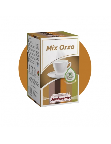 Cialde compostabili Sandemetrio Mix Orzo, Box da 18