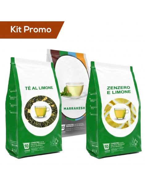 Kit Capsule Compatibili Nespresso, Tè