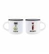 SET 2 TAZZINE CAFFE' POZIONE E ANTIDOTO BON CHINA