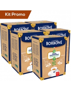 Kit 250 Cialde Caffè Borbone, Blu