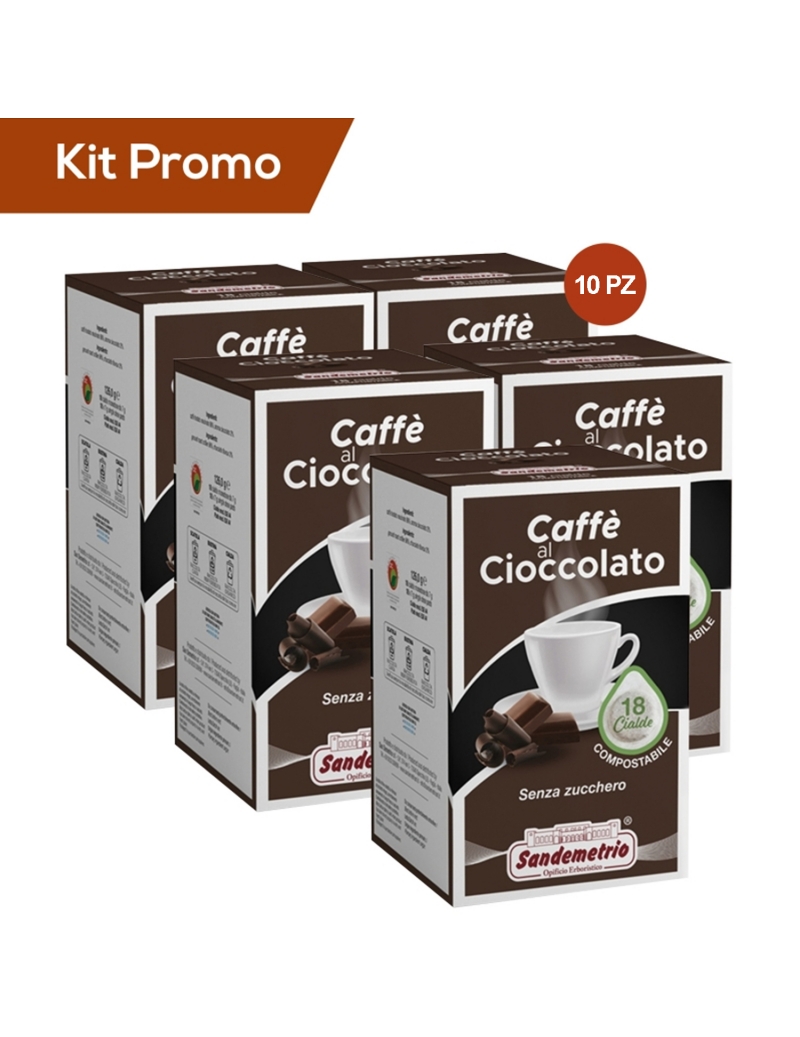 Kit 180 Cialde di Caffè al Cioccolato, Sandemetrio