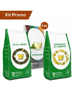 Kit 90 Capsule di Tè Compatibili Nespresso