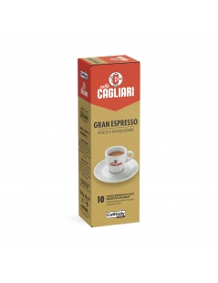 Capsule di caffè, dolce e delicato