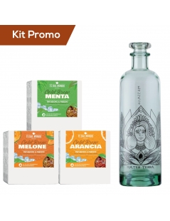 Infusi a Freddo con Bottiglia in Vetro Riciclato