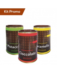 Caffè aromatizzati al caramello, pistacchio e cioccolato