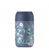 Tazza Ermetica Chilly's, Blu con Fiori